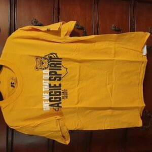 HBCU North Carolina A&T Aggie Spirit Tee Sz L